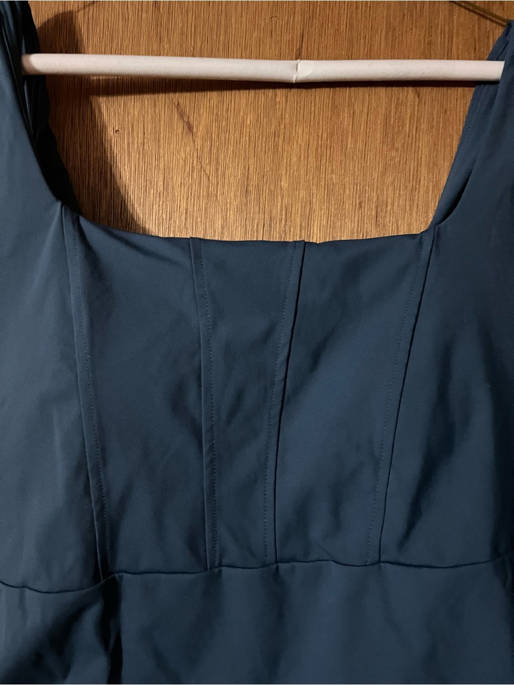 HALARA Blue Sleeveless Midi Dress - Picture 2 of 5